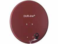 DUR-line MDA 60cm Rot - Aluminium Satellitenschüssel mit LNB Feedhalterung -...