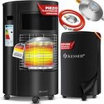 KESSER&reg; Gasheizer Keramik 4200 Watt Gas Heizstrahler inkl. Gasdruckregler