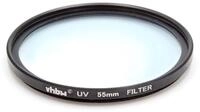 vhbw Universal UV Filter f&uuml;r Kamera Objektive mit 55mm Filtergewinde - UV