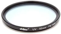 vhbw Universal UV Filter f&uuml;r Kamera Objektive mit 52mm Filtergewinde - UV