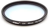vhbw Universal UV Filter f&uuml;r Kamera Objektive mit 49mm Filtergewinde - UV