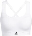 Adidas Damen Tlrdim Hs Sport-BH, White/Black,XXL