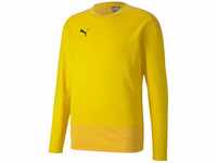 PUMA Herren, teamGOAL 23 Training Sweat Trainingssweatshirt, Cyber Yellow-Spectra