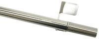 Gardinia 31344 Klemmstange, Ausdrehbar, Montage ohne Schrauben und Bohren, Press&Go