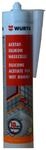 W&uuml;rth Silikon-Dichtmasse - Caulk, Fl&uuml;ssigkeit, Wasserfest, Klar, 310 ml
