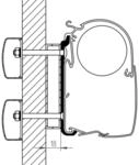 Thule Omnistor 5200/4900 Markisen-Adapter Dethleffs Globebus 300cm Camping...