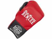 Benlee Boxhandschuhe aus Leder Typhoon Black/Red 10 oz R
