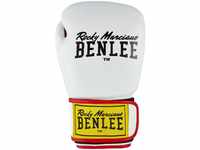Benlee Boxhandschuhe aus Leder Draco White/Black/Red 12 oz