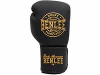 BENLEE Boxhandschuhe aus Leder Wakefield Black/Gold 12 oz