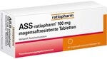 ASS ratiopharm 100 mg magensaftres.Tabletten 50 St