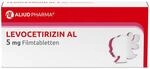 ALIUD PHARMA Levocetirizin AL 5 mg Filmtabletten bei Heuschnupfen, 20 St....