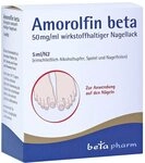 AMOROLFIN beta 50 mg/ml wirkstoffhalt.Nagellack 5 ml