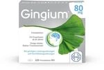 Gingium&reg; 80 mg, 120 St | Fr&uuml;hzeitig handeln bei Vergesslichkeit*, Mit Pflanzenkraft