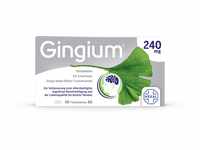 Gingium® 240 mg Filmtabletten 60 St: Bei Vergesslichkeit frühzeitig handeln* -