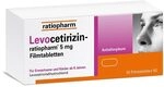 Levocetirizin-ratiopharm 5 mg Filmtabletten: Bew&auml;hrte Hilfe bei Heuschnupfen,