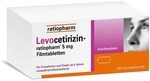 Levocetirizin-ratiopharm 5 mg Filmtabletten: Bew&auml;hrte Hilfe bei Heuschnupfen,