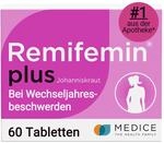 Remifemin plus Johanniskraut 60 Tabletten - Medikament f&uuml;r Wechseljahre - bei