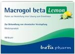 Macrogol beta Lemon Pulver zur Herstellung einer Lsung, 10