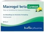 Macrogol beta Lemon Pulver zur Herstellung einer Lsung, 50