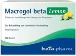MACROGOL beta Lemon Plv.z.Her.e.Lsg.z.Einnehmen 100 St