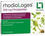 rhodioLoges - 20 Filmtabletten - zur Linderung von Stress-Symptomen