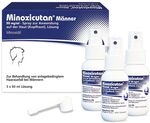 Minoxicutan M&auml;nner 50 mg/ml Spray 3x60ml f&uuml;r volles Haar - Stoppt Haarausfall,