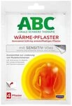 ABC W&auml;rme-Pflaster sensitiv zur Linderung von Muskelschmerzen, 4 St. Pflaster