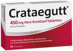 Crataegutt 450 mg Herz-Kreislauf-Tabletten | 50 Tabletten | Pflanzliches...