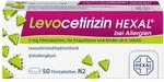 Levocetirizin HEXAL 5 mg Filmtabletten bei Allergien, 50 St. Tabletten