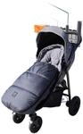 Kaiser Kinderwagen Fu&szlig;sack LUKKY 6576424 anthrazit