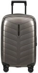 Samsonite Attrix - Spinner S, Erweiterbarer Handgep&auml;ck, 55 cm, 38/44 L, Braun