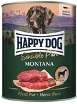 Happy Dog Sensible Pure Montana (Pferd) 6 x 800 g | Monoprotein-Nassfutter mit 70 %