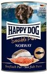 Happy Dog Alleinfuttermittel f&uuml;r ausgewachsene Hunde, Sensible Pure Norway