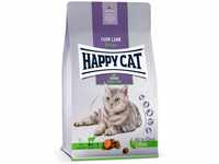 Happy Cat 70613 - Senior Weide Lamm - Katzen-Trockenfutter für Katzensenioren ab dem