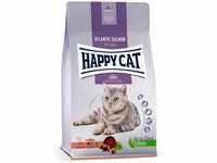 Happy Cat 70610 - Senior Atlantik Lachs - Katzen-Trockenfutter für Katzensenioren ab