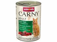 animonda Carny Adult Katzenfutter, Nassfutter für ausgewachsene Katzen, Rind + Reh