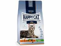 Happy Cat 70566 - Culinary Adult Land Ente - Katzen-Trockenfutter für ausgewachsene