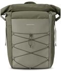 Kapten & Son Rucksack Yoho Forest Green 24-30 L | Rolltop Rucksack Damen & Herren
