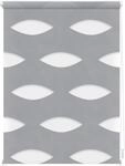 Lichtblick Doppelrollo Klemmfix ohne Bohren, Ellipse, Blickdicht,