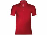 Uvex Unisex-Arbeits Workwear - Rotes Poloshirt - aus Tencel-Gewebe L