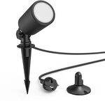 Hama Gartenlampe (LED Gartenstrahler mit Erdspieß Aluminium, Außenleuchte IP65 Hama Gartenlampe (LED Gartenstrahler mit Erdspieß Aluminium, Außenleuchte IP65