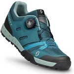SCOTT Sport Crus-r Flat Boa Damen MTB Trekking Fahrrad Schuhe Petrol gr&uuml;n 2026: