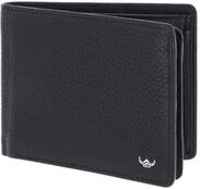 Golden Head Leder Geldb&ouml;rse Capri RFID Protect Scheintasche 1420 Schwarz