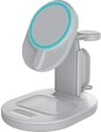OtterBox kabellose 3 in 1 MagSafe Ladestation, Starke Magnetische Ausrichtung und