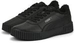 Puma Carina 2.0 WTR Jr Kinder Sneaker Winterschuhe Schuhe gef&uuml;ttert 388455 schwarz,