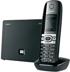 Gigaset C610 IP Hybrid-Dect-Schnurlostelefon, analog und VoIP (ALL-IP) pianoschwarz