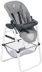 Bayer Chic 2000&reg; Puppenhochstuhl &ndash; Jeans Grau &ndash; Verstellbar & klappbar &ndash;