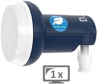 DUR-line Blue ECO Single Stromspar-LNB - 1 Teilnehmer - Premium-Qualit&auml;t - [ Test