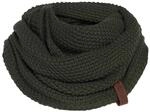 KNIT FACTORY - Coco Loop Schal - Khaki - One-Size