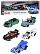 Majorette - Porsche Geschenk-Set (5er-Set Spielzeugautos) - 5 Modellautos (je 7,5,